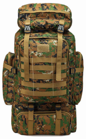 80L Waterproof Camouflage Outdoor Activity Backpacks