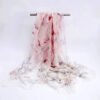 Large size silk scarf