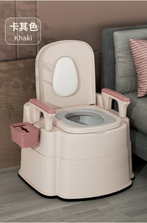 Portable Indoor/Outdoor Toilet Elderly/Pregnant Women Deodorant Potty