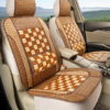 5 Seat (Full Set) Bamboo Car Seat Cushion for Cars Vans and Trucks-Large Version